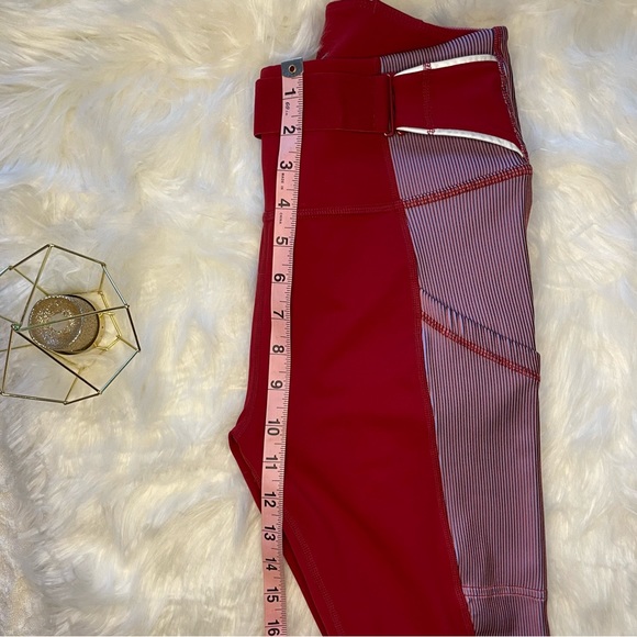 NWOT Free People Movement Hardio Cardio Leggings in Red Grape Size Medium - Picture 6 of 11